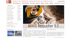 Desktop Screenshot of akvis.com